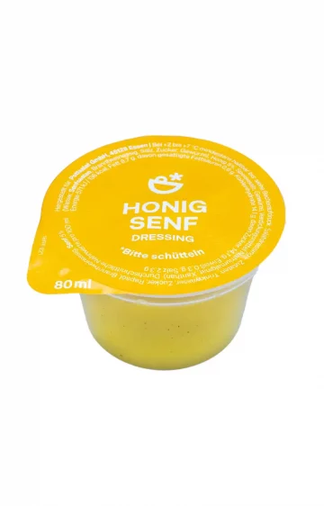 Honig-Senf-Dressing bei Pottsalat